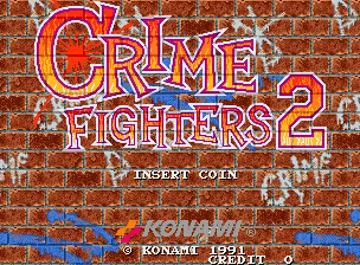 Crime Fighters 2 (Japan 2 Players ver. P) screen shot title